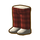 Red Plaid Pants