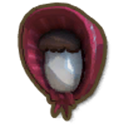Red Victorian Bonnet