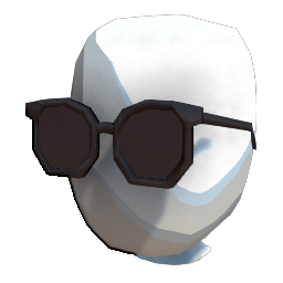 Round Horned Sun Glasses