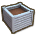 Tin Flower Bed