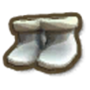 White Victorian Boots
