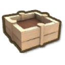 Wooden Flower Bed