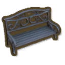Wrought Iron Bench