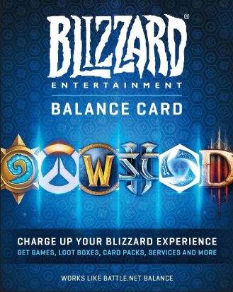 Buy Blizzard Gift Cards Cheap - Digital Blizzard Card For Sale