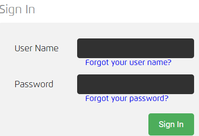 sign in with account