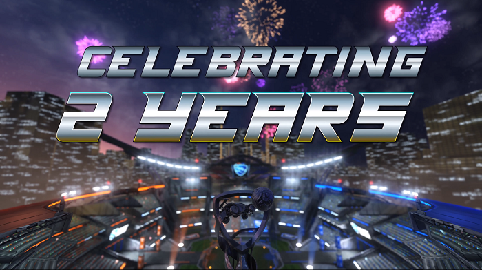 rocket league 2nd anniversary update contents - new free arena, overdrive crate, new battle-cars, new songs and season 5