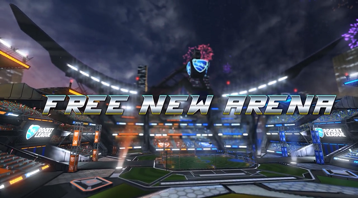 rocket league 2nd anniversary - new arena - champions field