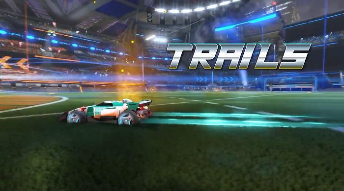 rocket league 2nd anniversary - new trails