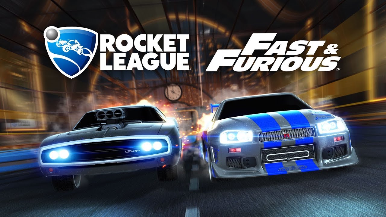 rocket league goes fast & furious part iii