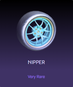 rocket league victory crate - wheels - nipper