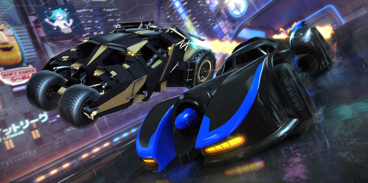 rocket league dc super heroes dlc