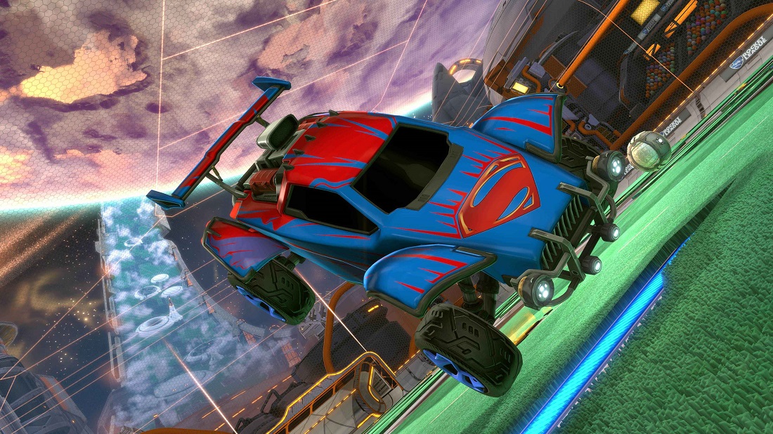 rocket league dc super heroes dlc 5