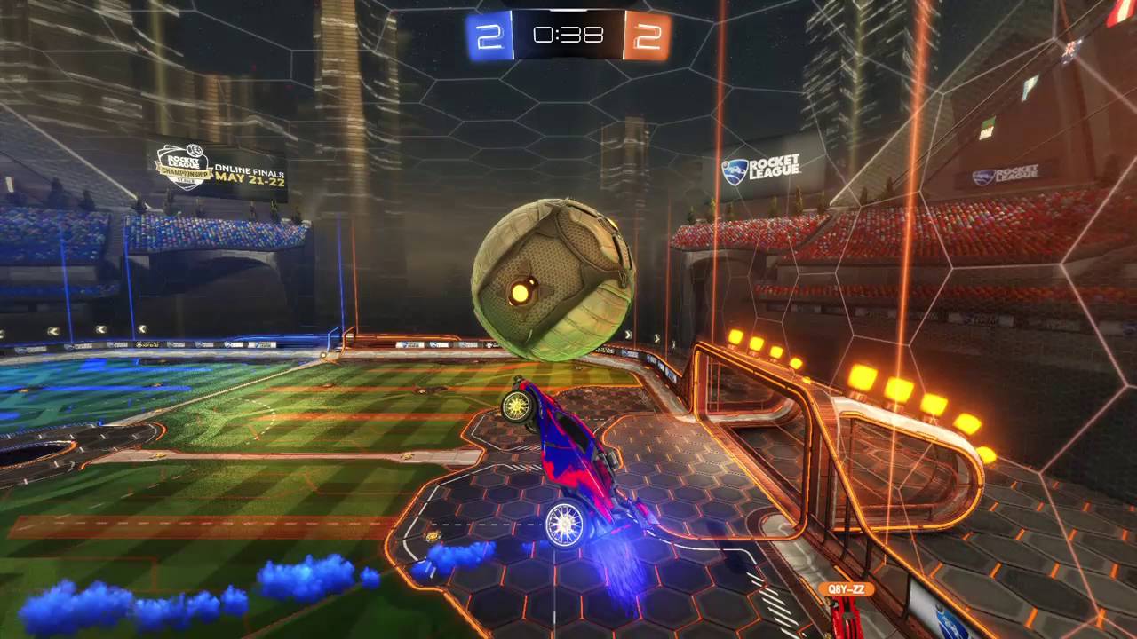 rocket league air dribbling 