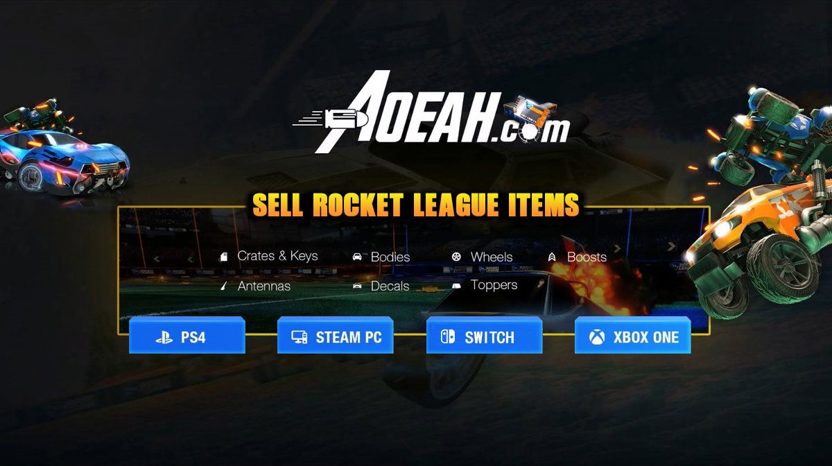 Sell Rocket League Items For Money Or Keys - AOEAH