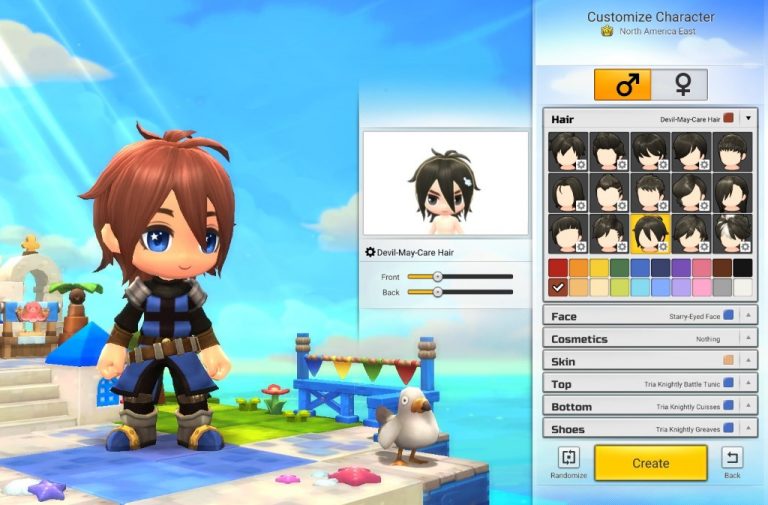 Maple Story is the only free to play Top Anime game in steam, game