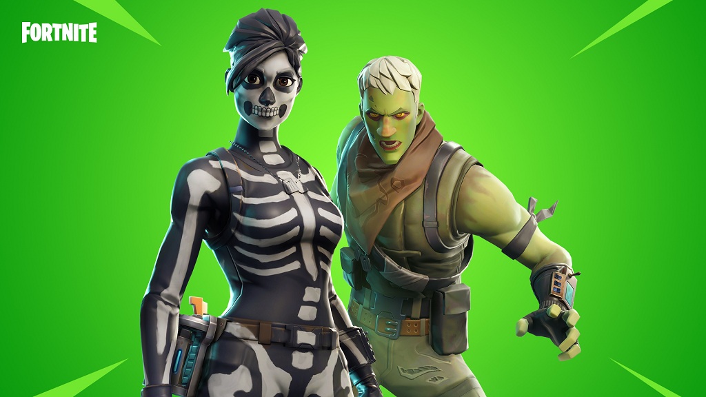 therefore the number of players was manageable at that time!    and only a few bought the halloween skins so they were rare a!   bove all the skull trooper was - fortnite best green skins