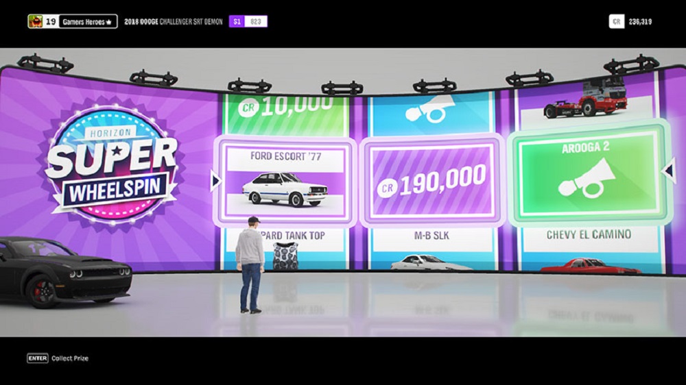 Forza Horizon 4 Wheelspins