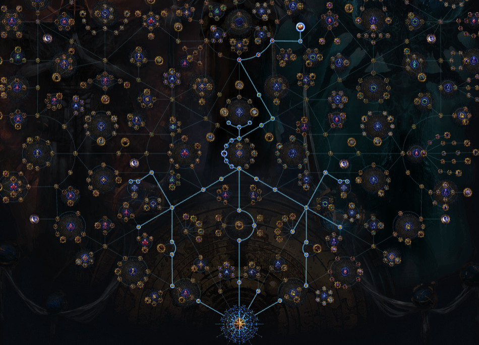 Path of Exile 3.22 League Start Currency Guide - Atlas Passive Tree Notable Overloaded  Circuits 