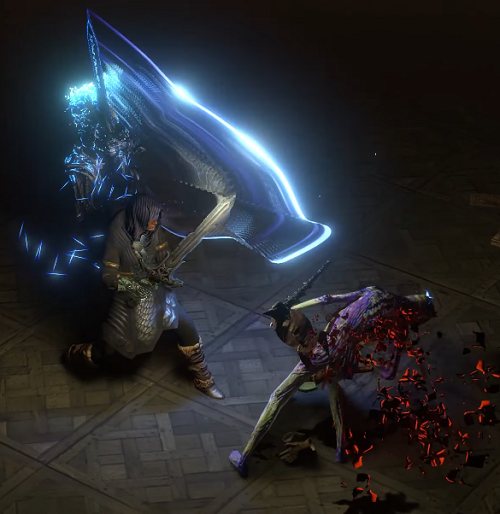 POE 3.25 Rewards - Verisium Knight Unique Finisher Effect
