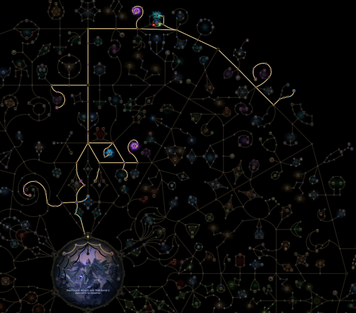 Essence Drain Contagion Lich passive tree