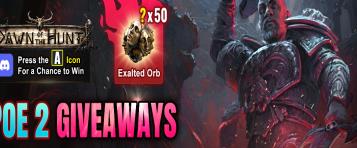 Weekly Free PoE 2 Currency Giveaway on AOEAH Discord