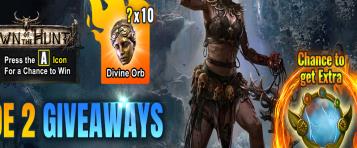Weekly PoE 2 Giveaway - Win 100x Divine Orbs & Mirror of Kalandra for FREE