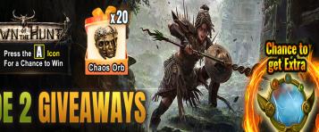 Weekly PoE 2 Giveaway - Win 200x Chaos Orbs & Mirror of Kalandra for FREE (April 27 - May 7)