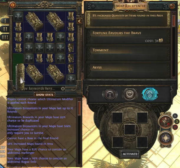 POE 3.27 Phracia 2 Ultimatum Farm Strat