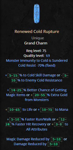 D2R Renewed Cold Rupture