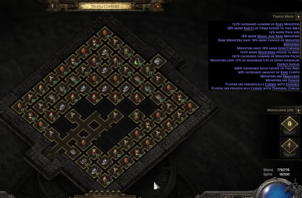 POE 2 0.5 Updated Snake Vaal Temple Layout & Strategy