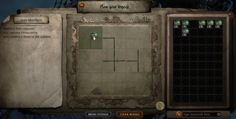 PoE 3.29 Voyage Guide (Charts, Area Mods, Rewards & Plan Strats)