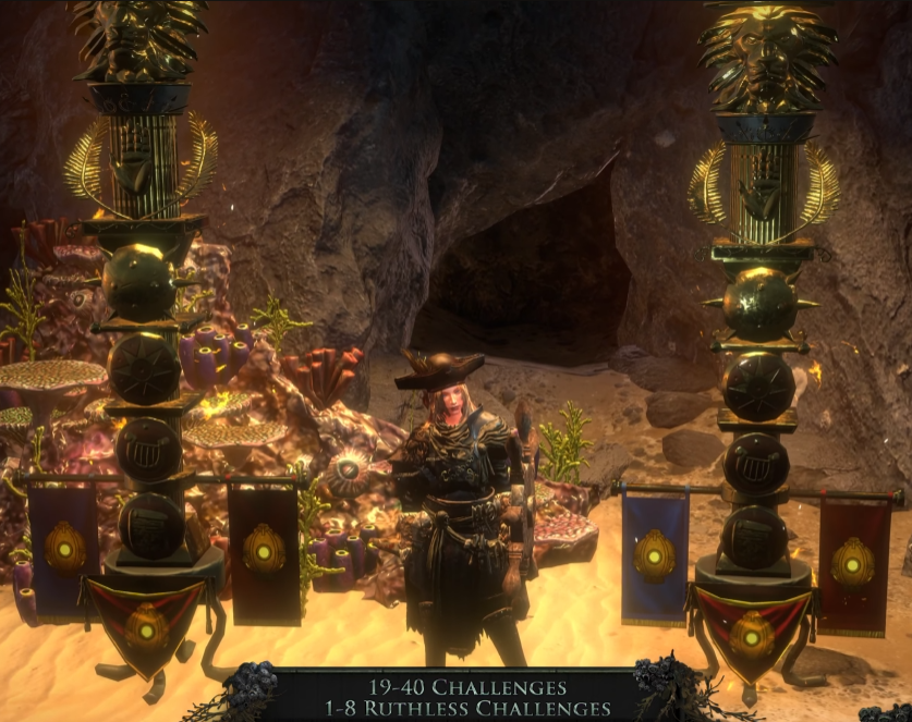 PoE 3.29 Challenge Rewards - Allflame Challenger Trophy